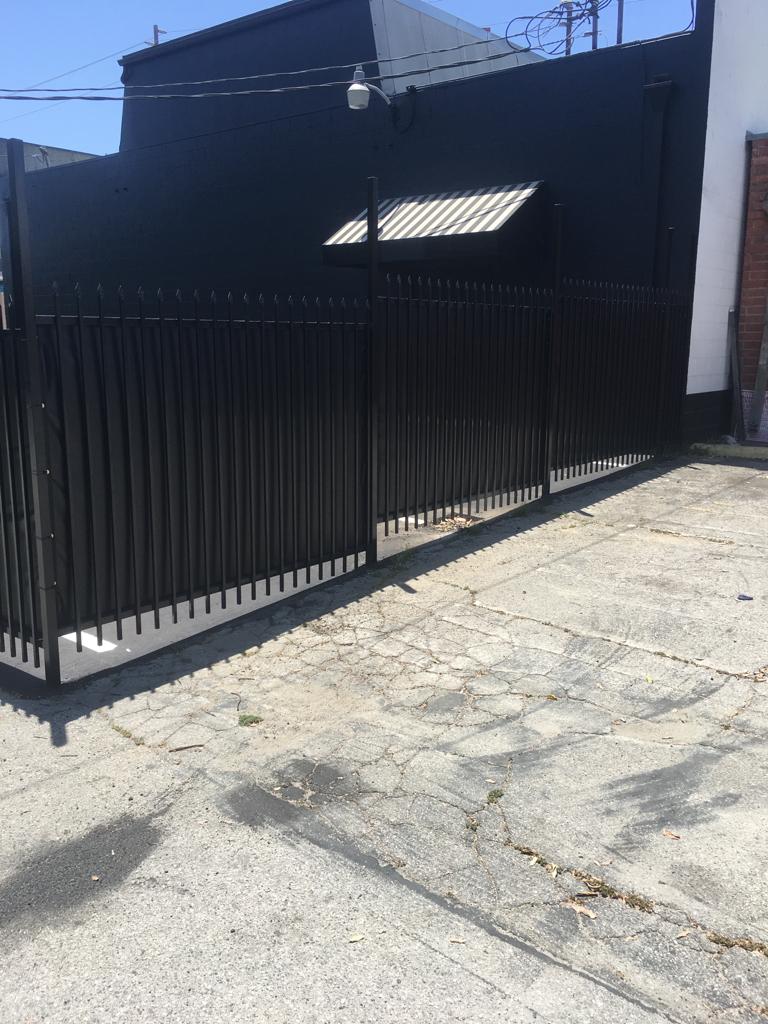 Commercial Automatic Privacy Iron Gate and Intercom Installation in Studio City, CA