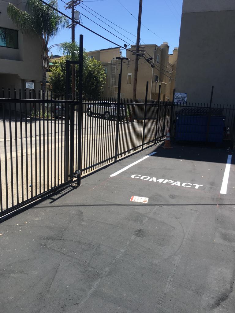 Commercial Automatic Privacy Iron Gate and Intercom Installation in Studio City, CA