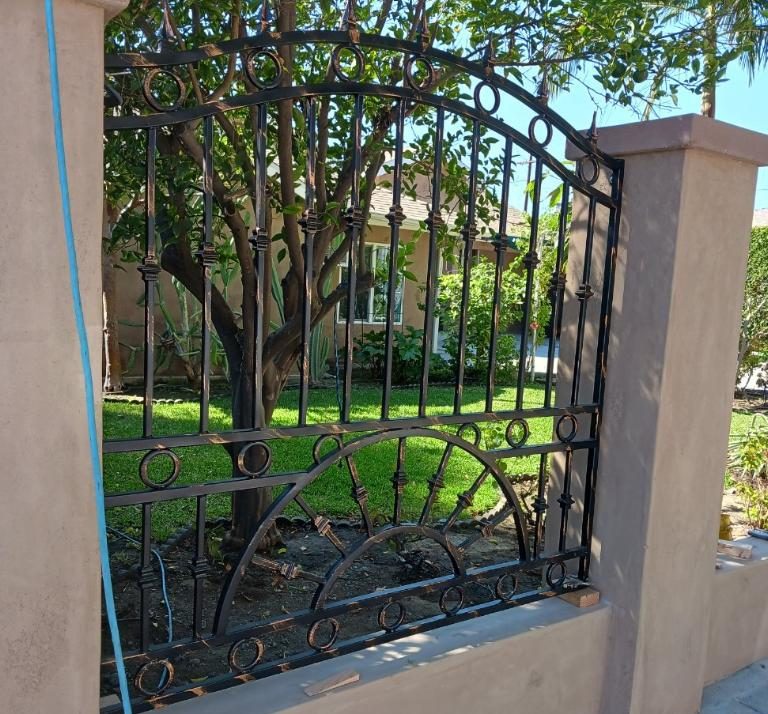 Custom Iron Gate and Arches Northridge CA