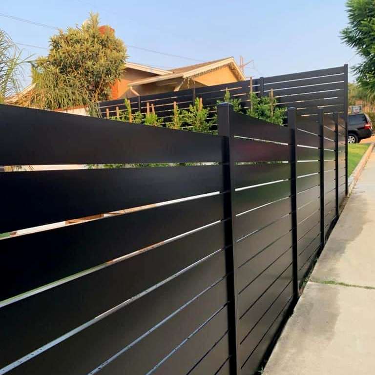Aluminum Fence Designs Los Angeles Style